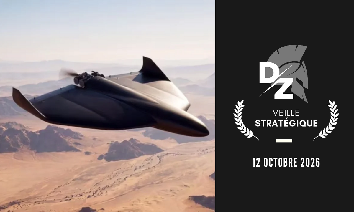 Un industriel français dévoile son drone "Shahed", le deal de Trump avec Poutine, tir stratégique réussi pour le SNLE - Veille Stratégique du 12 octobre 2026