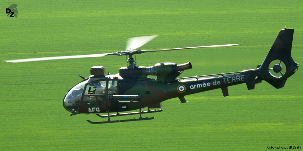 L'hélicoptère SA 342 Gazelle