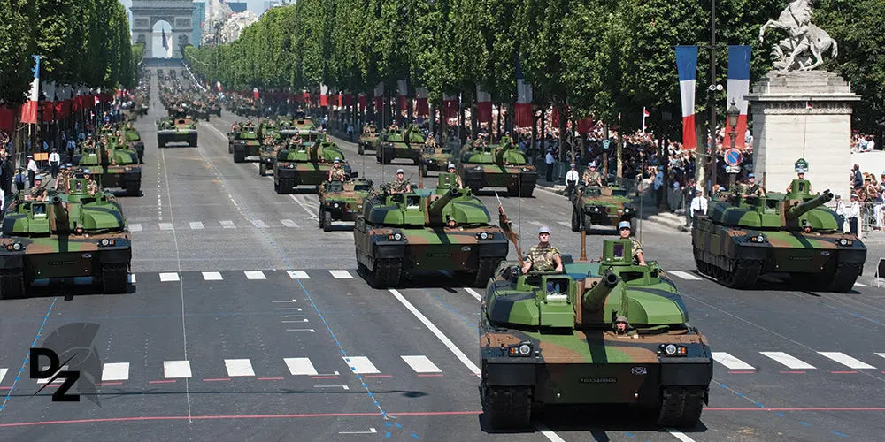 Le char Leclerc : le fleuron de la cavalerie française. defense-zone.com