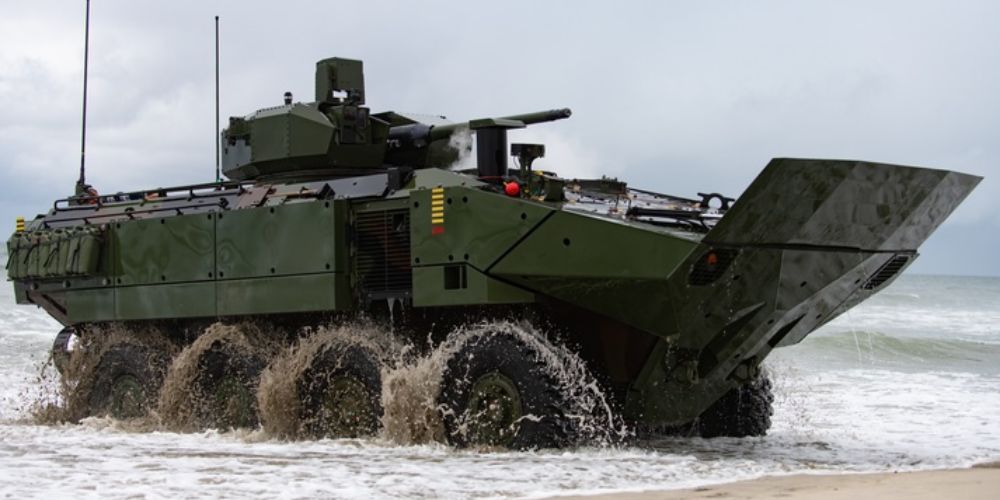 Les Marines américains vont tester un nouveau véhicule amphibie produit par BAE Systems