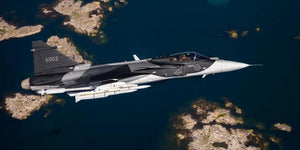 Saab test avec succès un tir de missile Meteor avec son Gripen E