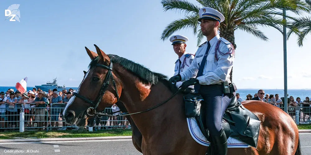 14 juillet, Nice, défilé militaire, police municipale
