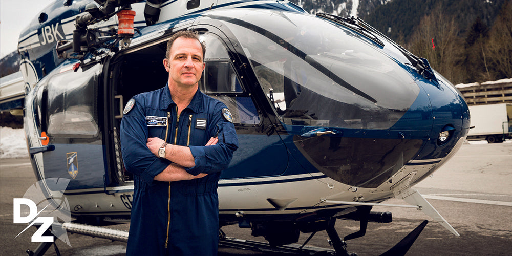 Philippe Sebah, pilote d'hélicoptère au PGHM