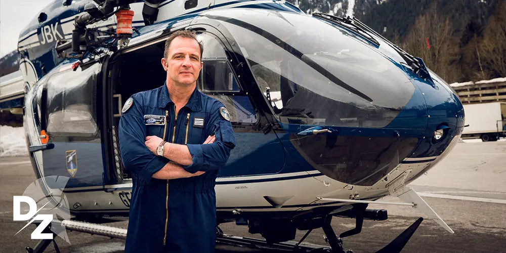 Philippe Sebah, pilote d'hélicoptère dans la gendarmerie nationale defense-zone.com