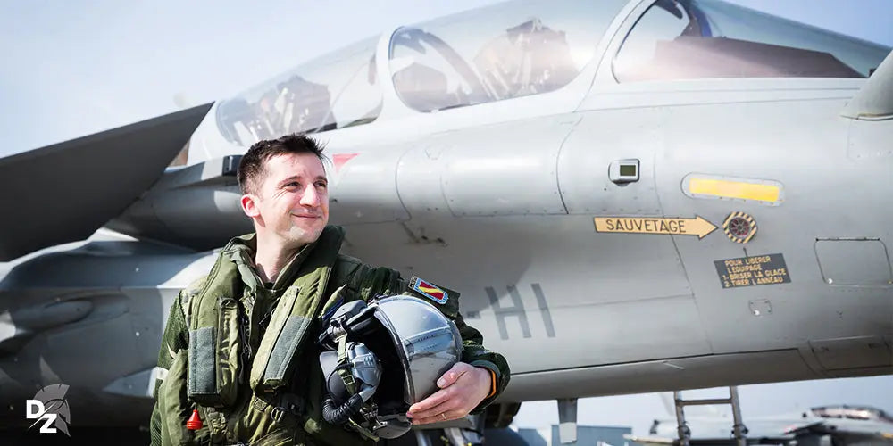 Portrait : Romain, pilote Rafale defense-zone.com