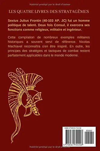 Les Quatres Livres Des Stratagèmes: Manuel de Stratégie Militaire | Édition Originale avec Annotations (Sextus Julius Frontin) defense-zone.com