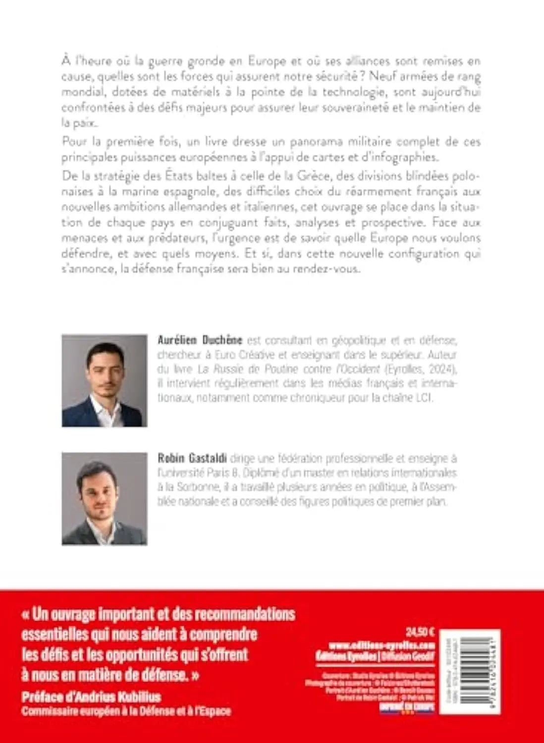 L'Europe et ses armées: L'état de la défense européenne et son avenir (Aurélien Duchêne) Broché