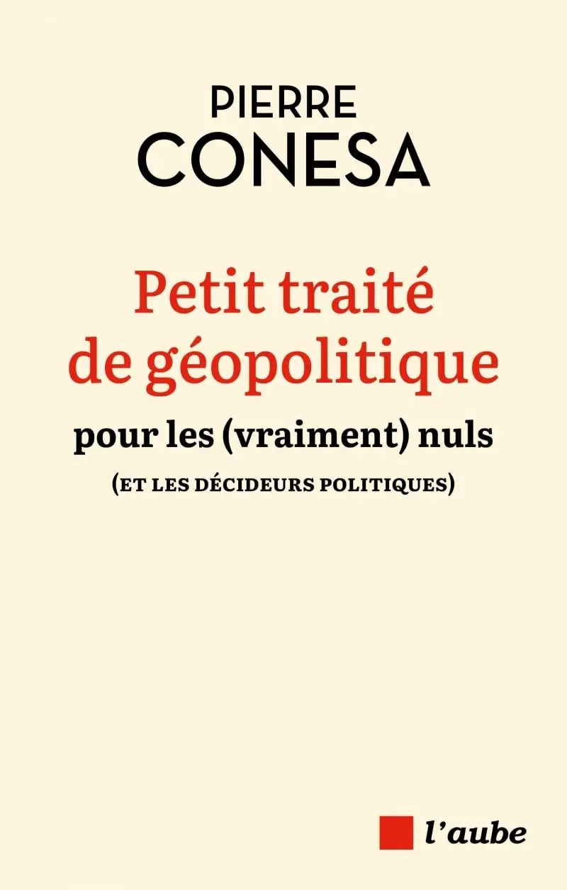 Petit traité de géopolitique pour les (vraiment) nuls (et les décideurs politiques) (Pierre Conesa) Broché
