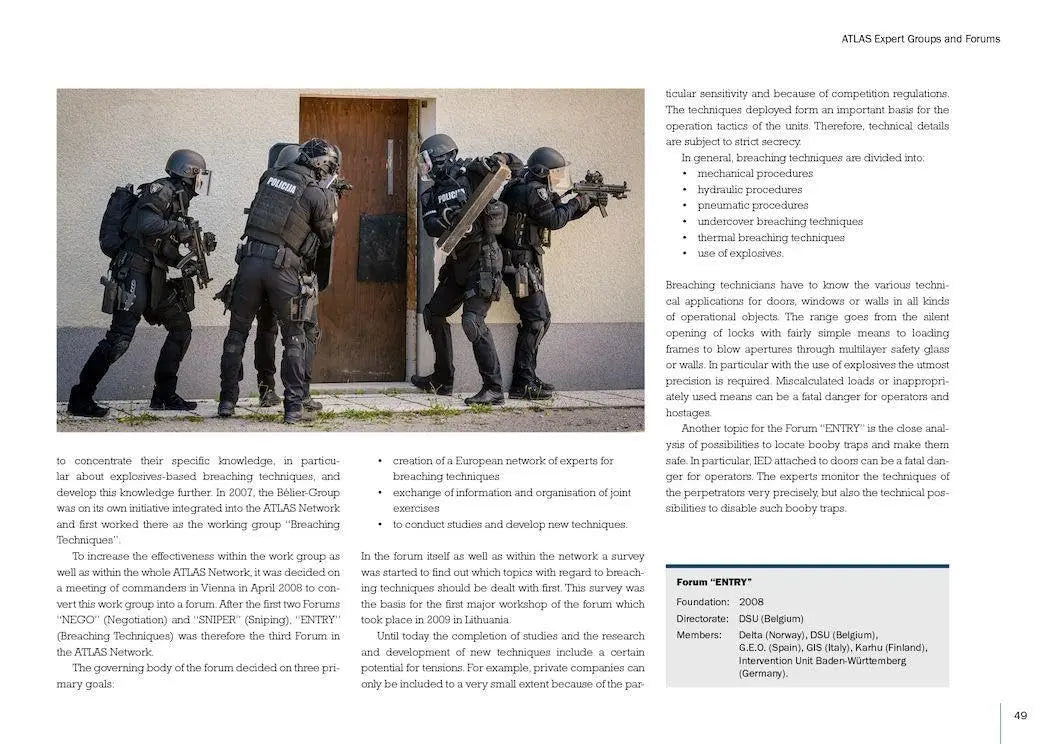 The ATLAS Network : European Special Intervention Units combating terrorism and violent crime (Christoph Lippay) defense-zone.com