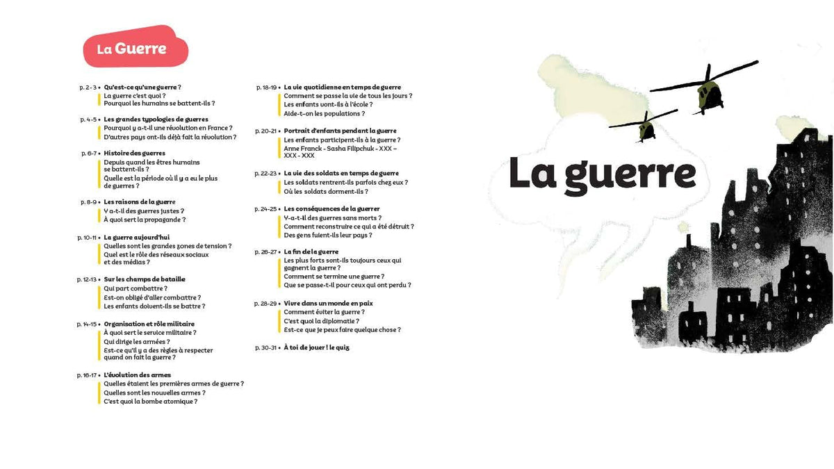 C’est quoi, la guerre ?