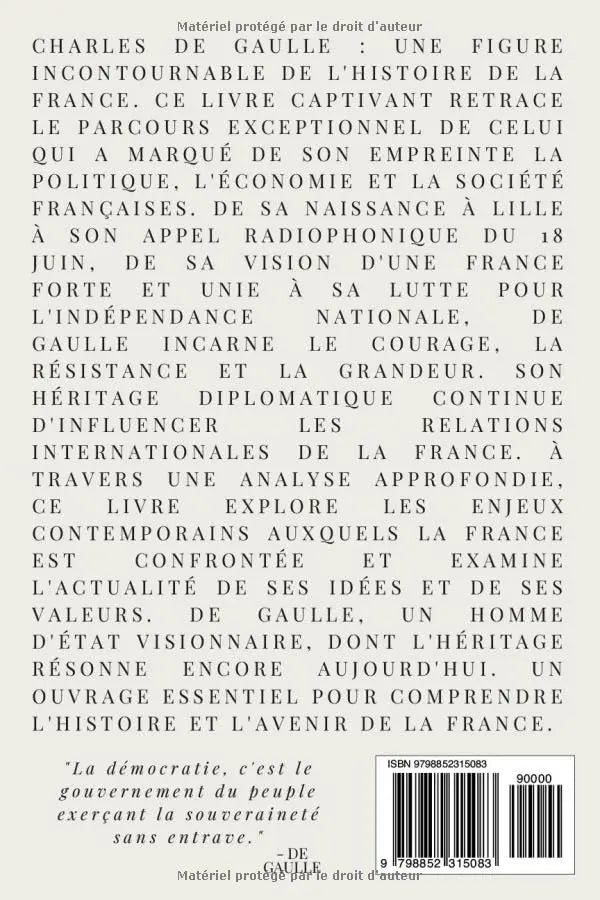 DE GAULLE : MEMOIRES D'UNE FRANCE LIBRE (Paul Brémond) defense-zone.com