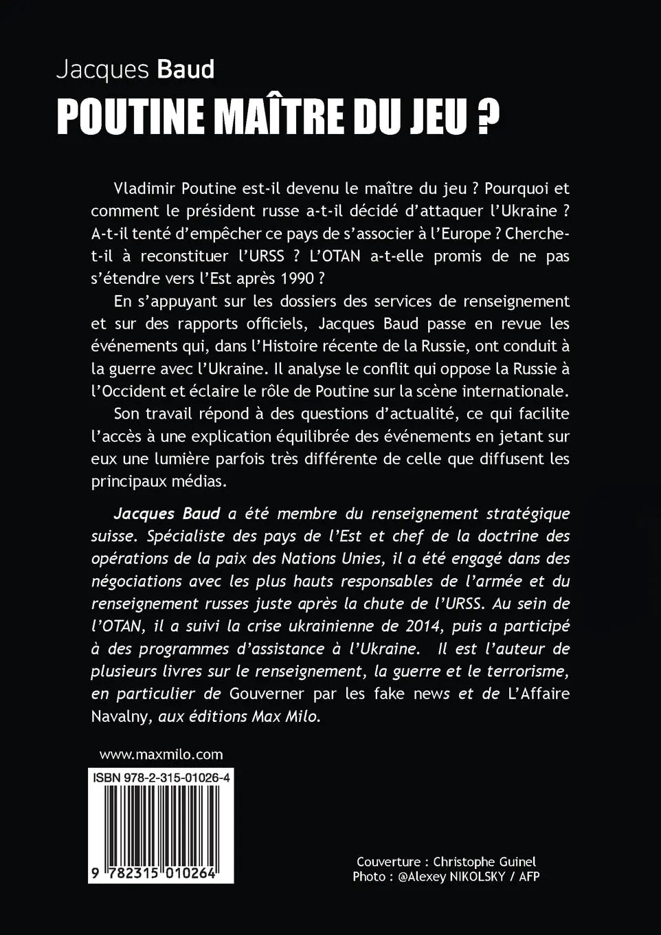 Poutine, maître du jeu ? La Russie en 50 questions (Jacques Baud) defense-zone.com