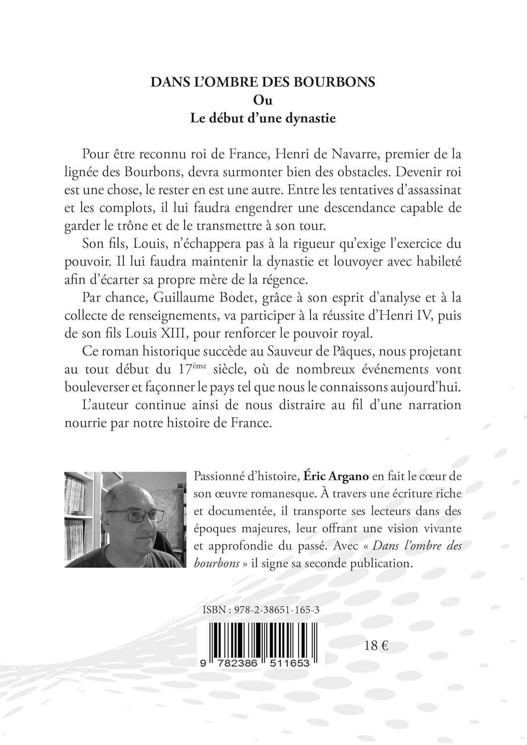 Dans l’ombre des bourbons (Eric Argano) defense-zone.com