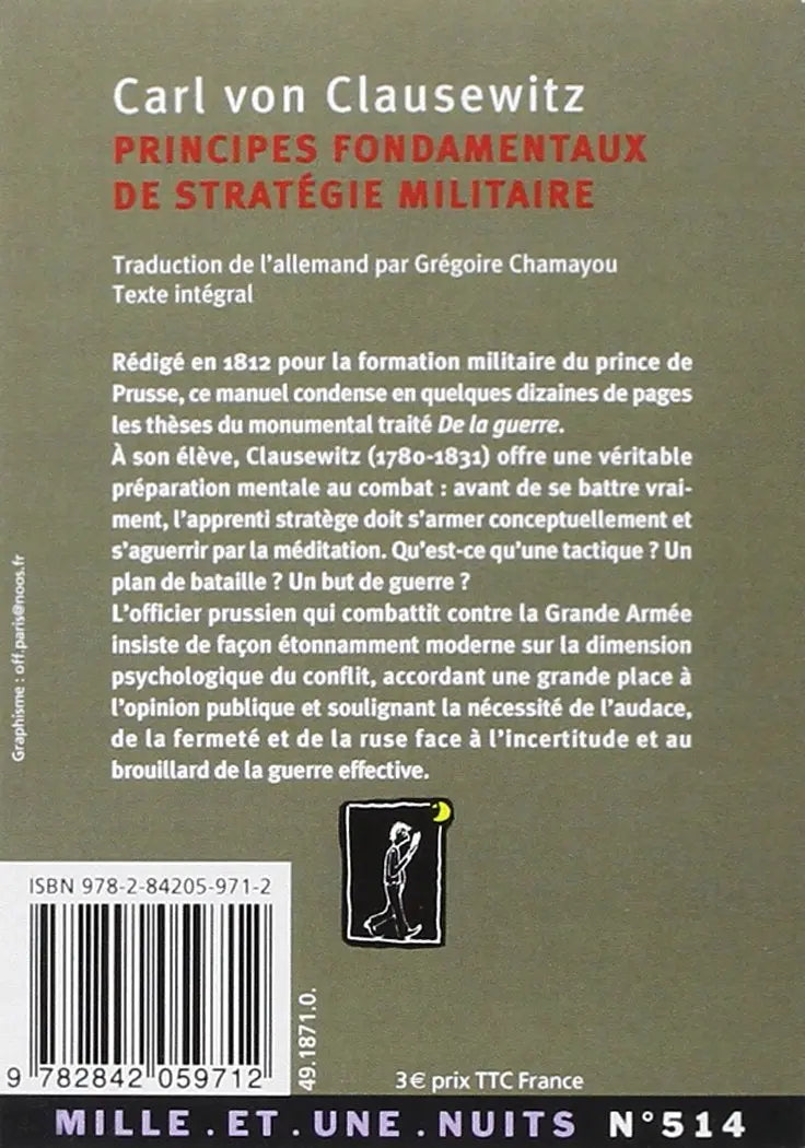 Principes fondamentaux de stratégie militaire (Carl von Clausewitz) defense-zone.com