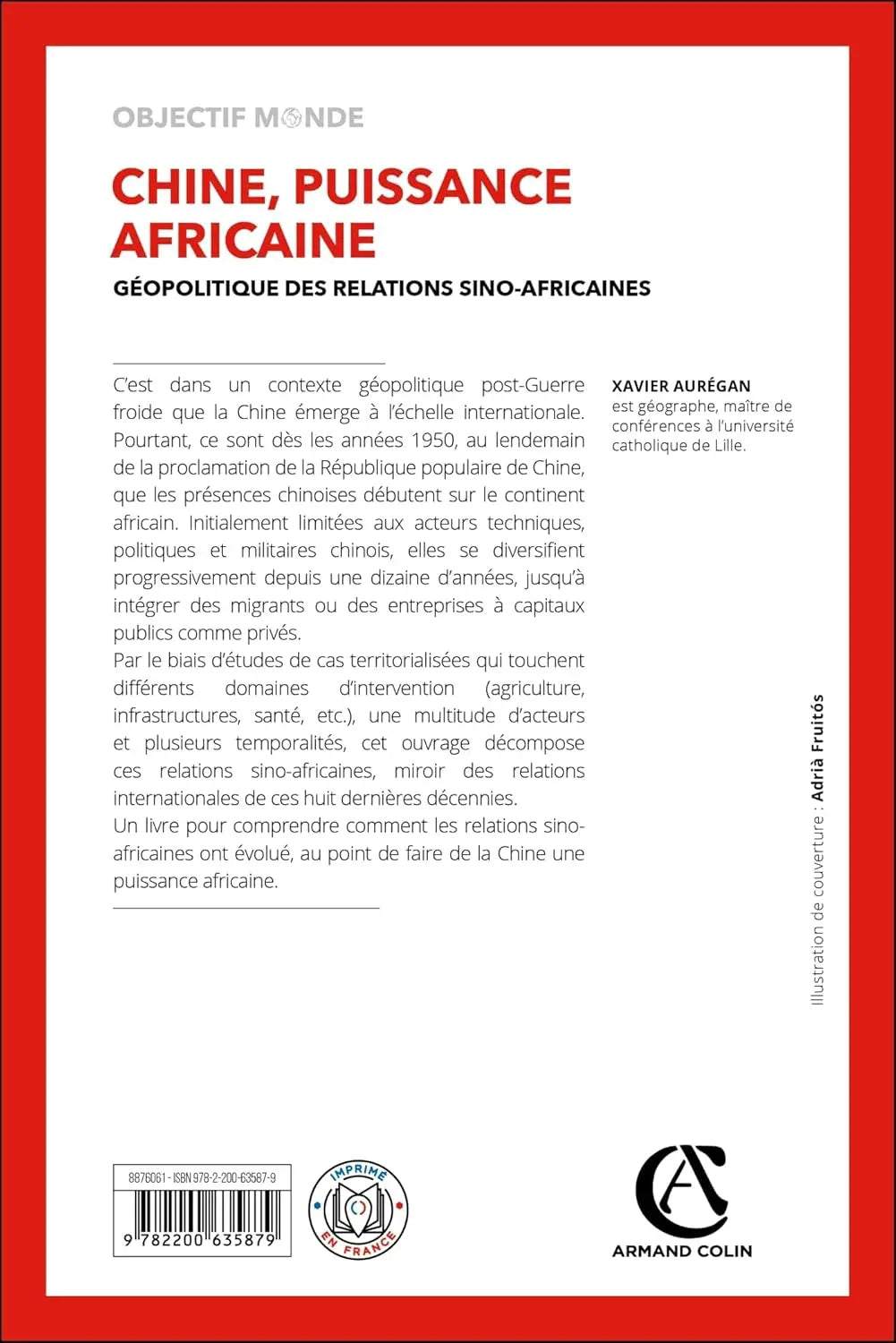 Chine, puissance africaine: Géopolitique des relations sino-africaines (Xavier Aurégan) defense-zone.com