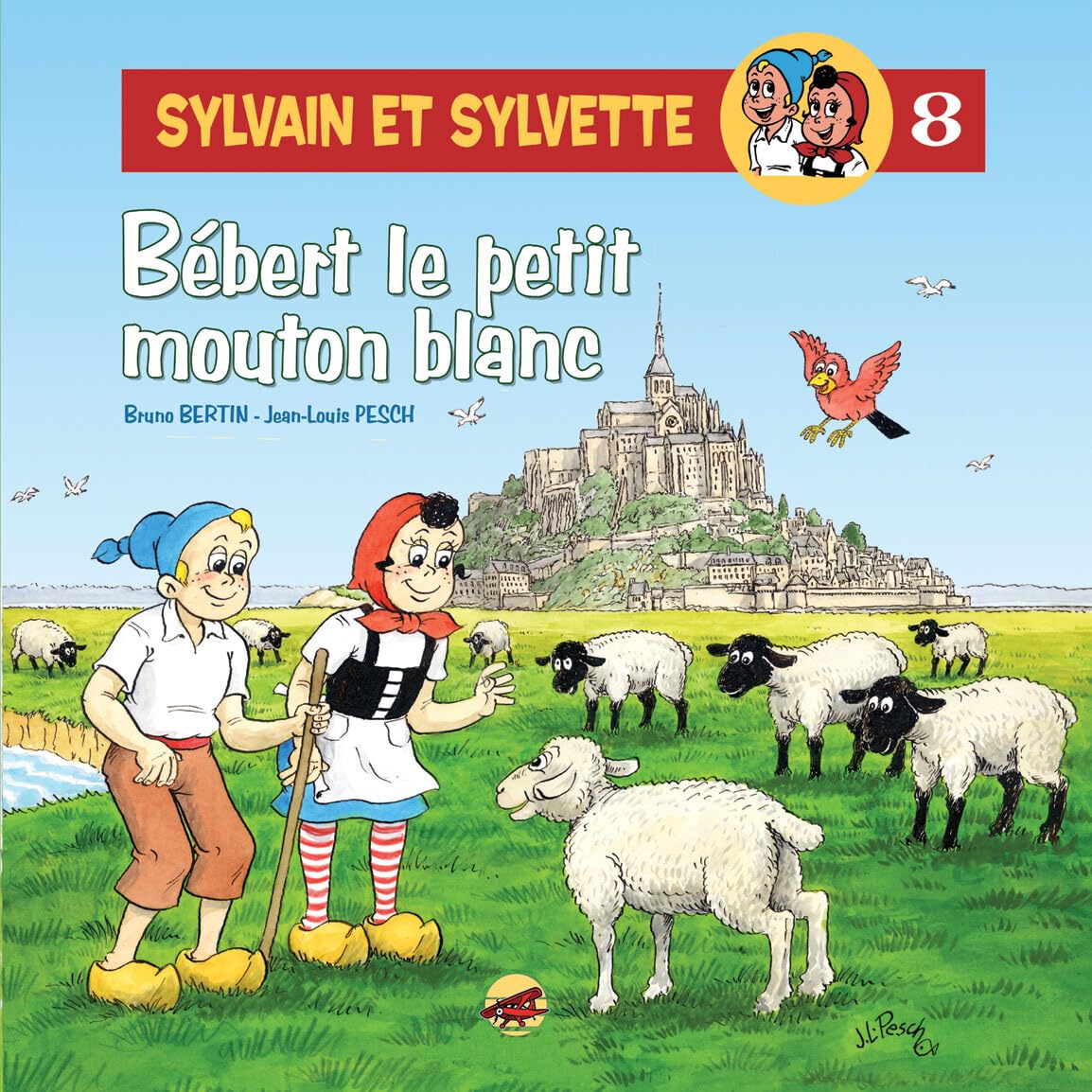 Bébert le petit mouton blanc
