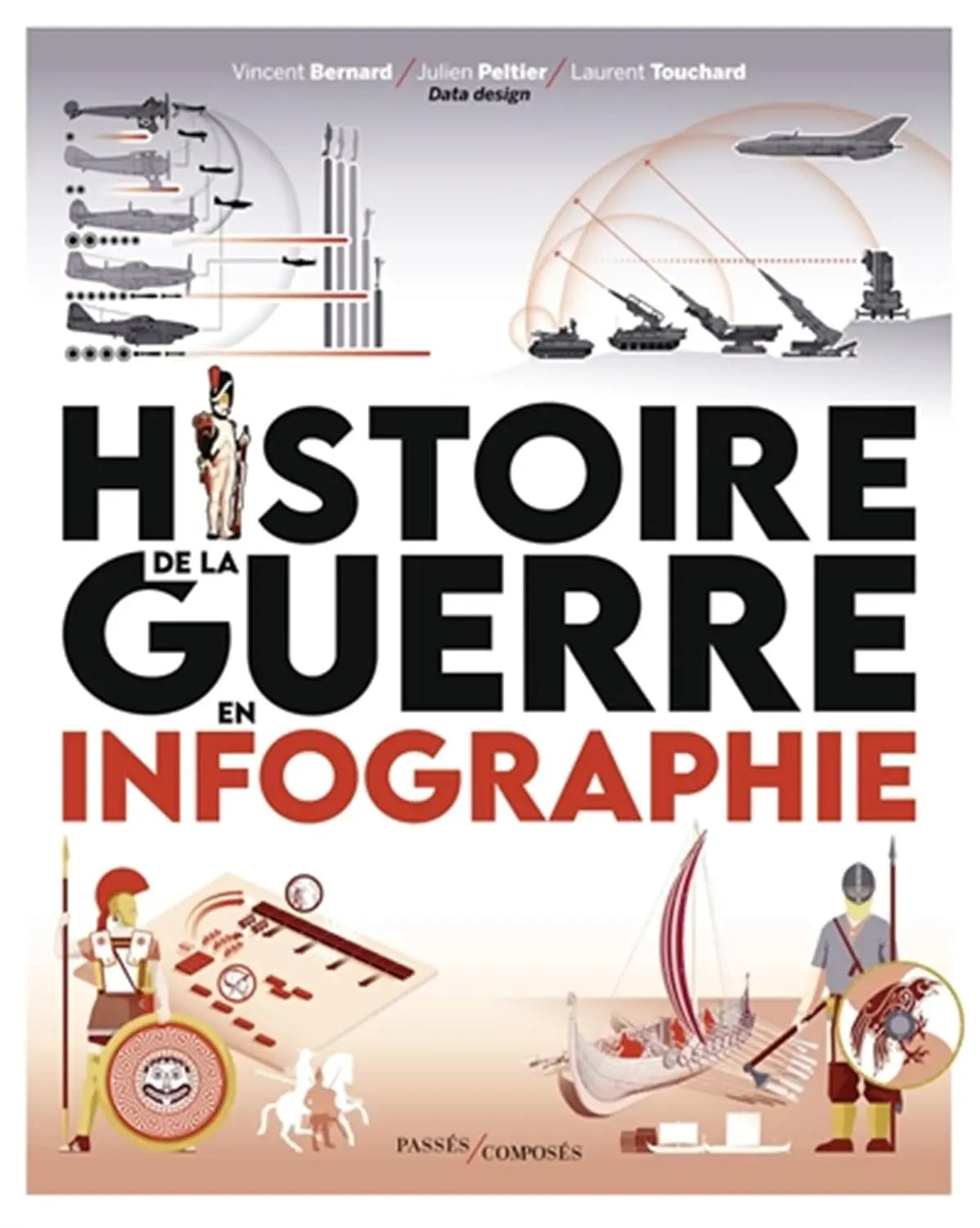 Histoire de la guerre en infographie (Vincent Bernard) defense-zone.com