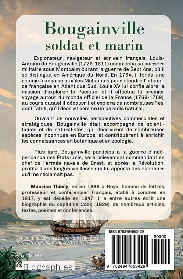 Bougainville, soldat et marin: (nouvelle édition illustrée) (Maurice Thiéry) defense-zone.com