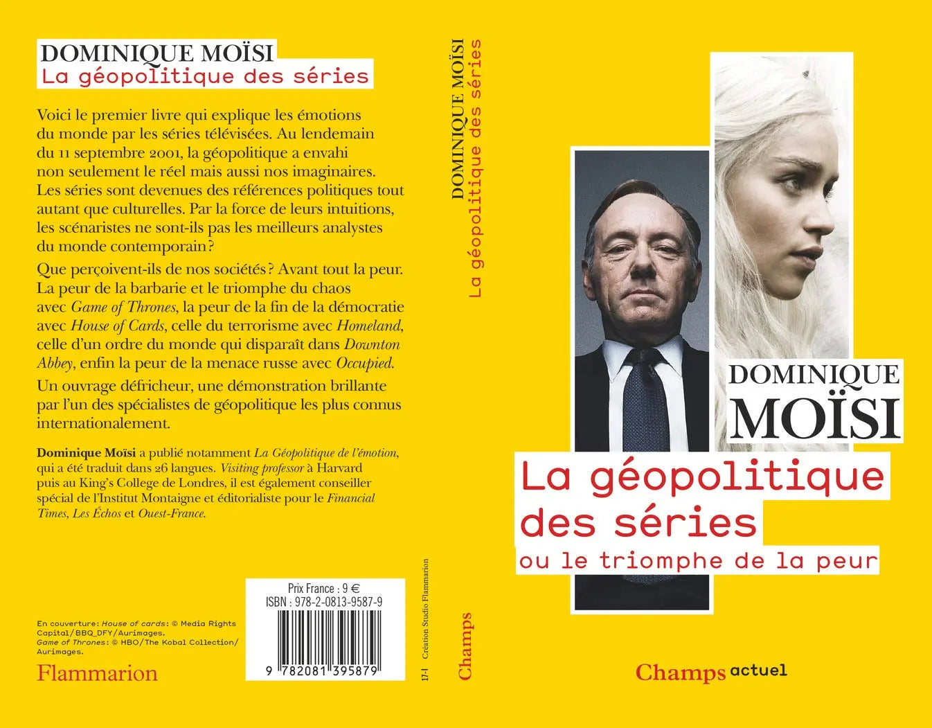 La géopolitique des séries : Ou le triomphe de la peur (Dominique Moïsi) defense-zone.com