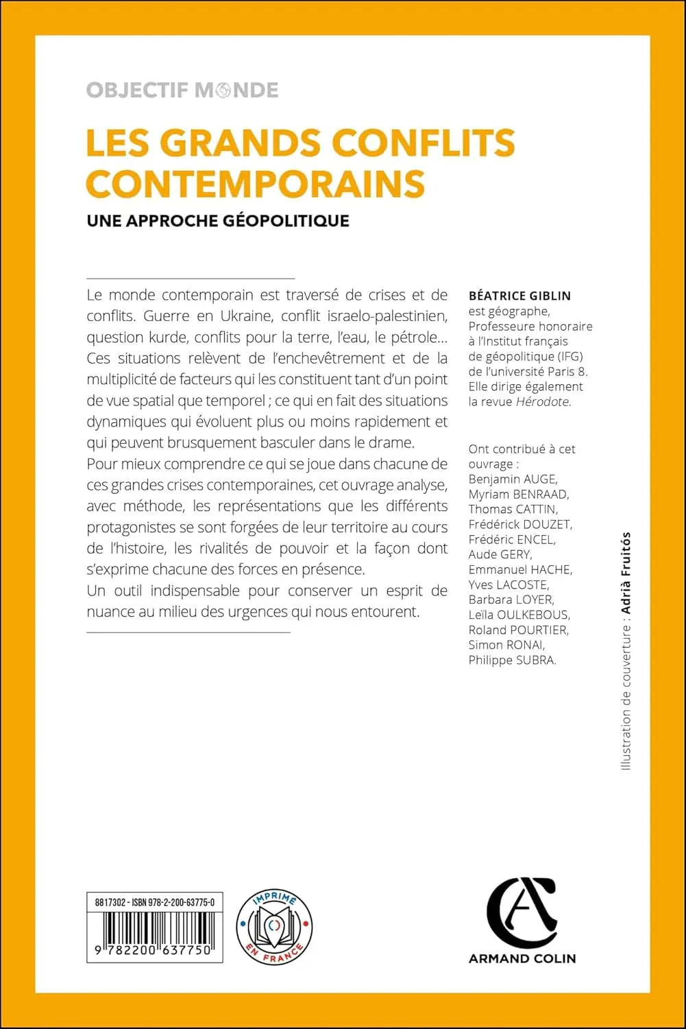 Les grands conflits contemporains (Béatrice Giblin) defense-zone.com