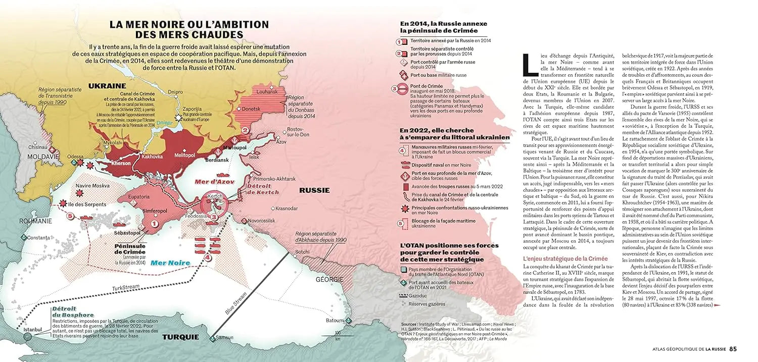 Atlas géopolitique de la Russie (Delphine Papin) defense-zone.com