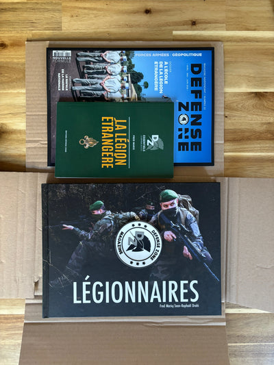 Pack immersion Légion étrangère + abonnement Premium – édition limitée (25 exemplaires) defense-zone.com