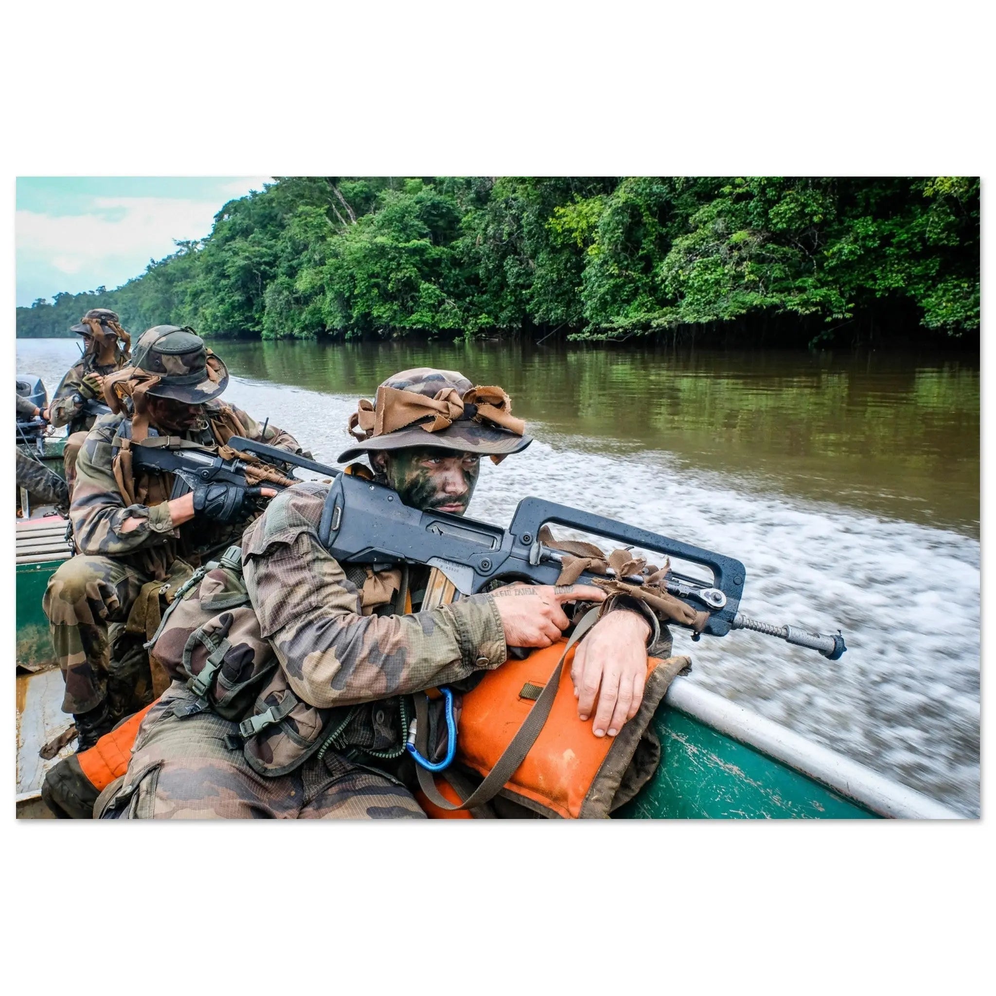 Poster Photo - CEFE, l'école de la jungle (Légion étrangère) defense-zone.com