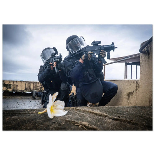 L'antenne du GIGN en Polynésie française — tirage photo