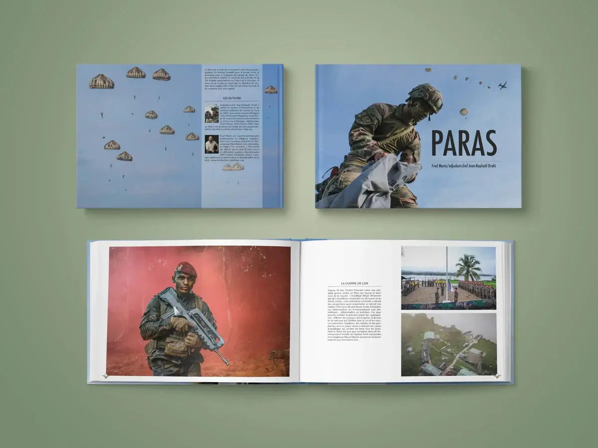 Pack immersion Troupes parachutistes + abonnement Premium – édition limitée (15 exemplaires)