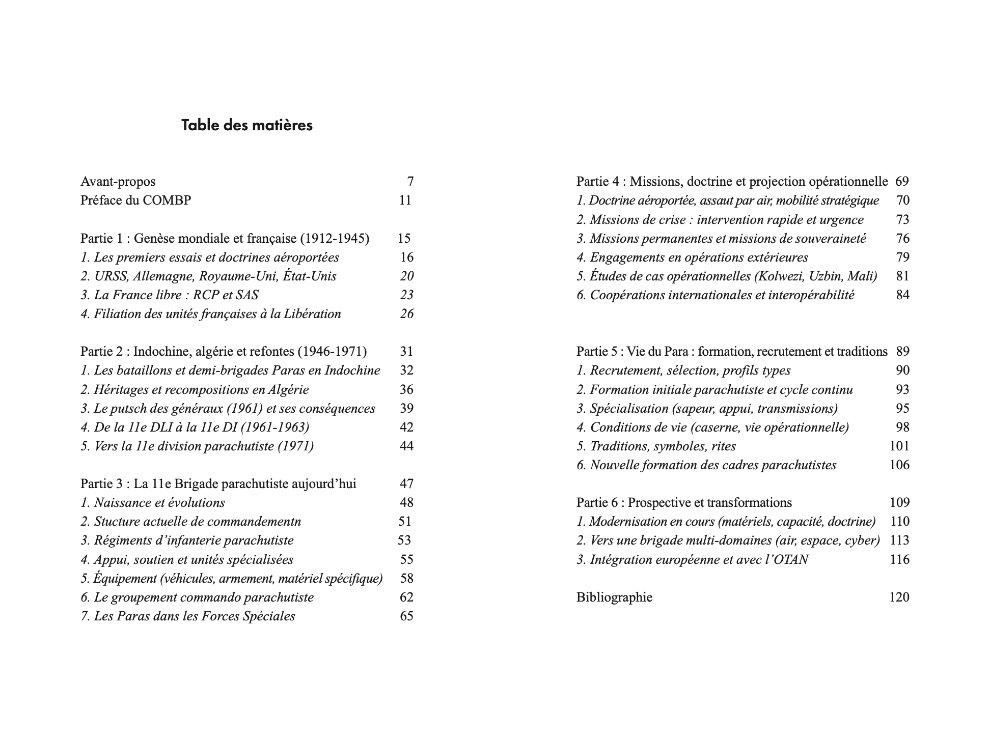 Les troupes parachutistes - Collection DZ Essentiels (Fred Marie) defense-zone.com