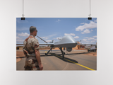 Drone Reaper sur la base de Niamey (Niger)