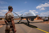 Drone Reaper sur la base de Niamey (Niger)